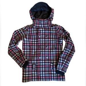 DC Wool Plaid Coat - XS